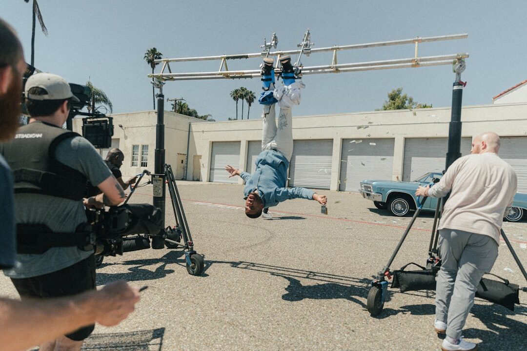 film set crew